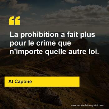Citation Al Capone