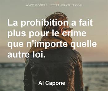 Citation de Al Capone
