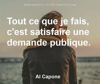 Citation de Al Capone