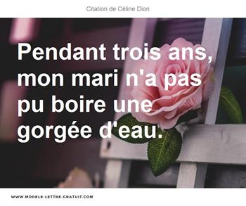 Citations Céline Dion