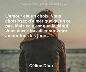 Citation de Céline Dion