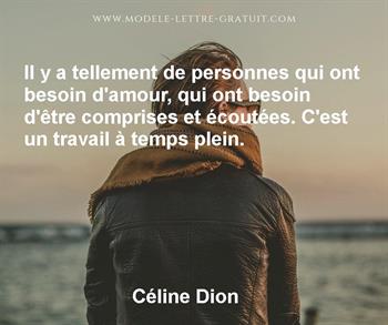 Citation de Céline Dion