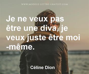 Citation de Céline Dion