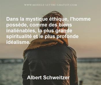 Citation de Albert Schweitzer