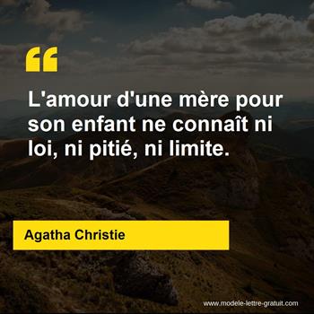 Citation de Agatha Christie
