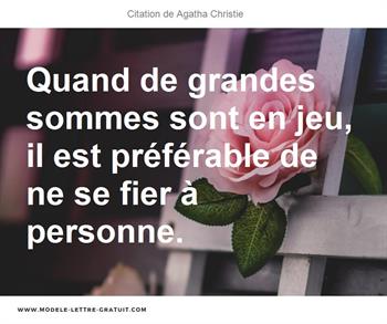 Citations Agatha Christie
