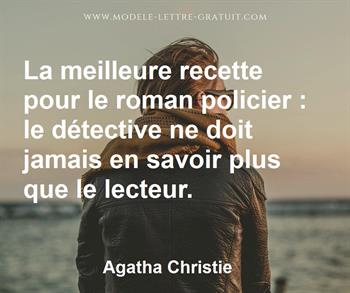 Citation de Agatha Christie