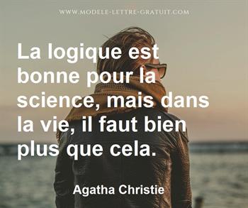 Citation de Agatha Christie