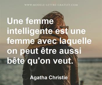 Citation de Agatha Christie
