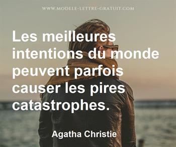 Citation de Agatha Christie