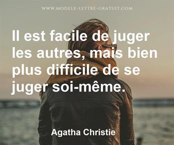 Citation de Agatha Christie