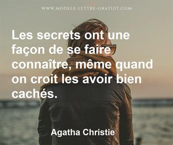 Citation de Agatha Christie