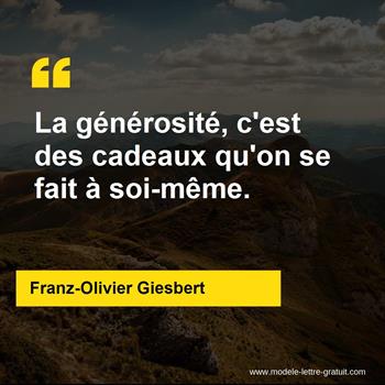 Citation de Franz-Olivier Giesbert