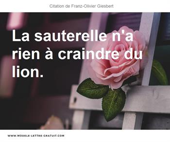 Citations Franz-Olivier Giesbert