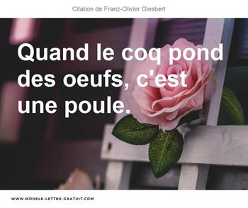 Citations Franz-Olivier Giesbert