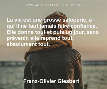 Citation de Franz-Olivier Giesbert