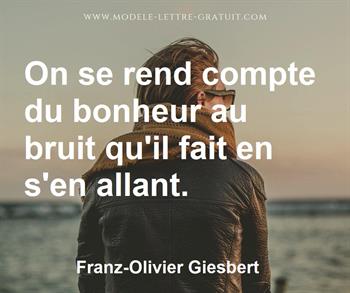 Citation de Franz-Olivier Giesbert