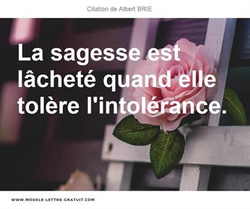 Citations Albert BRIE