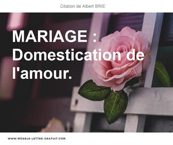Citations Albert BRIE