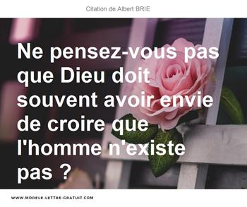 Citations Albert BRIE