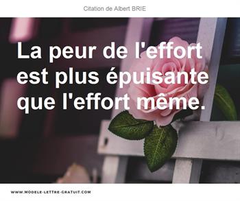 Citations Albert BRIE