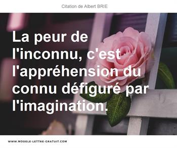 Citations Albert BRIE