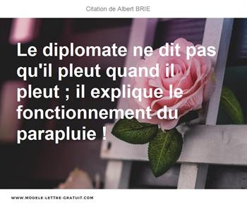 Citations Albert BRIE