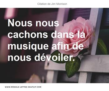Citations Jim Morrison