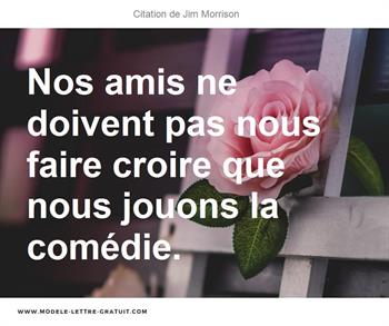 Citations Jim Morrison