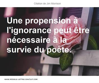 Citations Jim Morrison