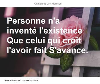 Citations Jim Morrison
