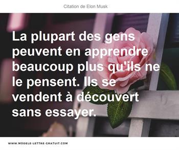 Citations Elon Musk