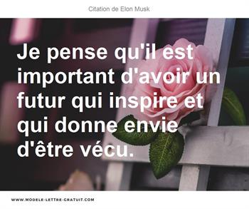 Citations Elon Musk