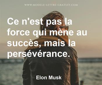 Citation de Elon Musk