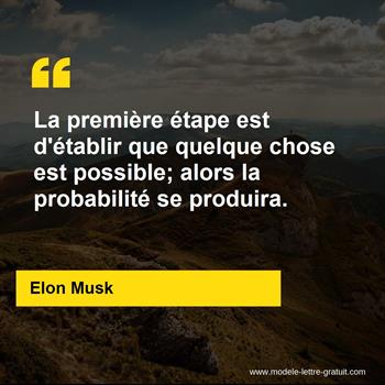 Citation Elon Musk