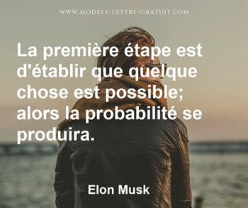 Citation de Elon Musk