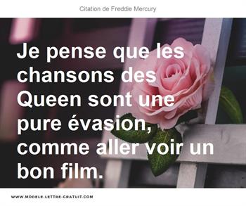 Citations Freddie Mercury