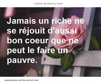 Citations Maxime Gorki