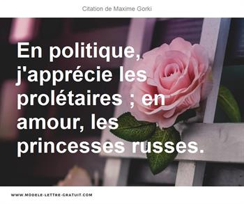 Citations Maxime Gorki