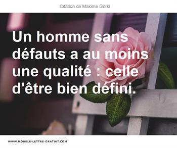 Citations Maxime Gorki