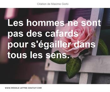 Citations Maxime Gorki