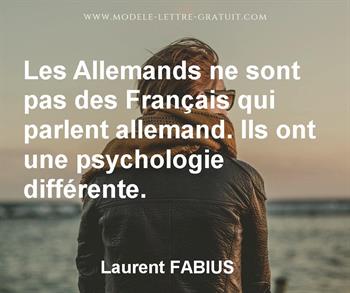 Citation de Laurent FABIUS