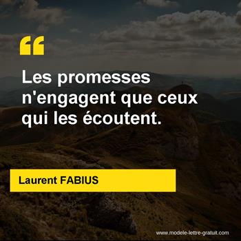 Citations Laurent FABIUS