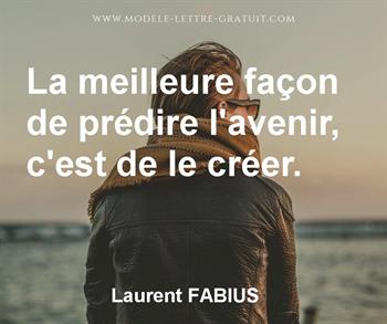 Citation de Laurent FABIUS