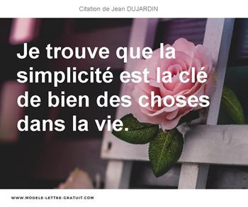 Citations Jean DUJARDIN