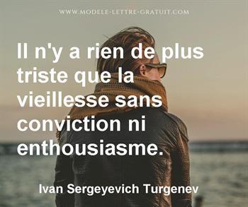 Citation de Ivan Sergeyevich Turgenev