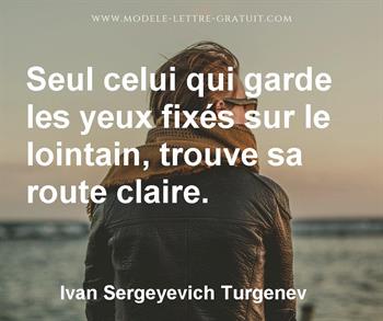 Citation de Ivan Sergeyevich Turgenev