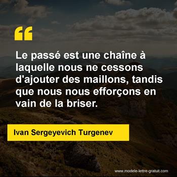 Citation de Ivan Sergeyevich Turgenev