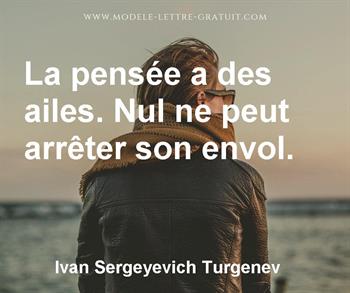 Citation de Ivan Sergeyevich Turgenev