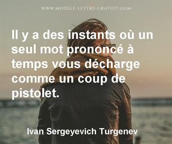 Citation de Ivan Sergeyevich Turgenev